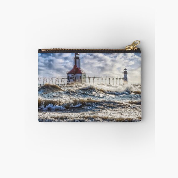 Item preview, Storm At St Joseph Lighthouse designed and sold by mljdwhite.