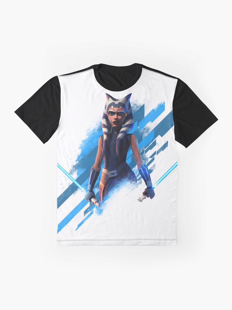 Imagen 4 de 5, Camiseta gráfica con la obra Ahsoka Tano, diseñada y vendida por PeterSilver.