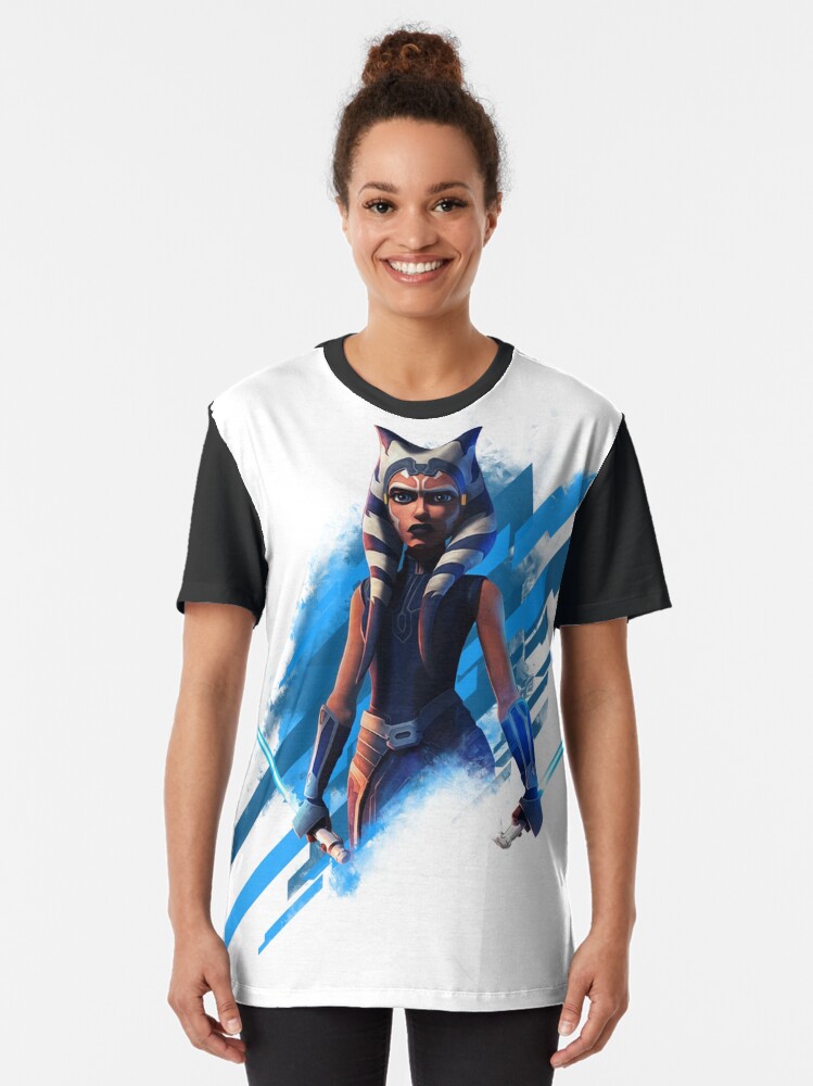 Imagen 2 de 5, Camiseta gráfica con la obra Ahsoka Tano, diseñada y vendida por PeterSilver.