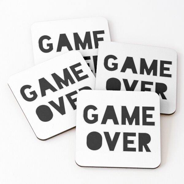 Item preview, GAME OVER designed and sold by Elwakel Store.