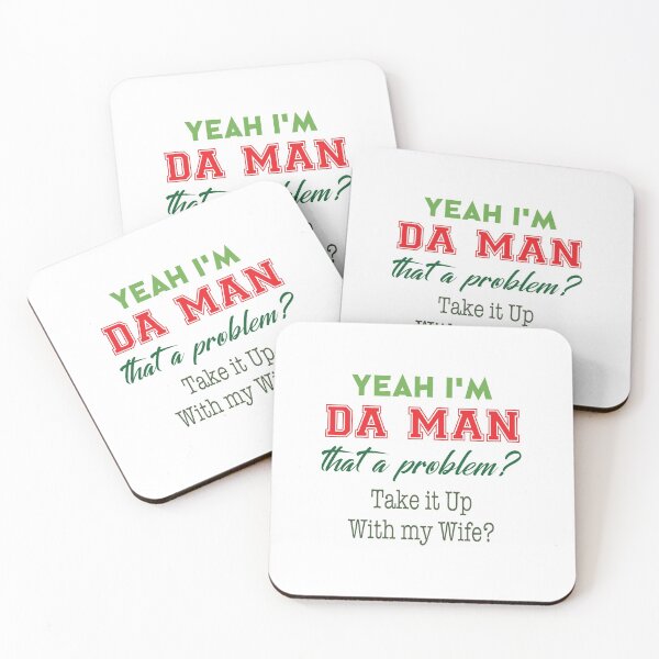 Item preview, I'm Da Man (funny) Adult Apron designed and sold by MalikaBela.