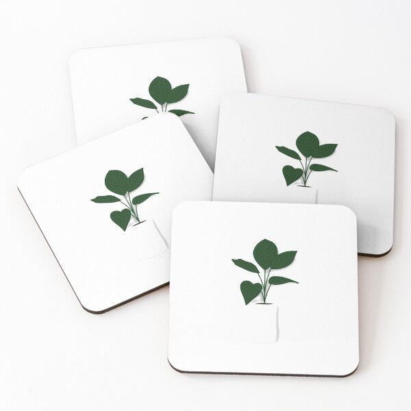 Item preview, Tall House Plant in White Vase designed and sold by Cafecreativity.