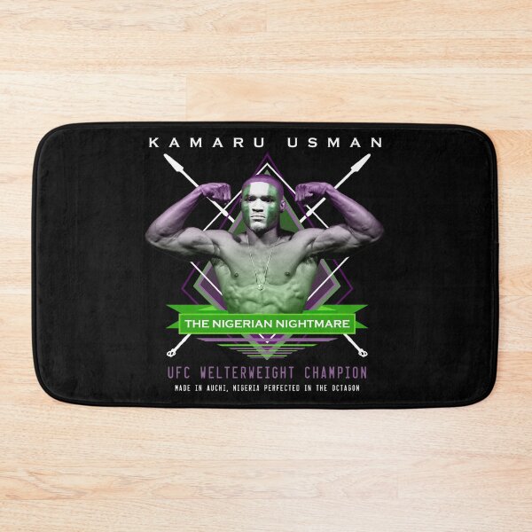 Item preview, Kamaru Usman The Nigerian Nightmare designed and sold by SavageRootsMMA.
