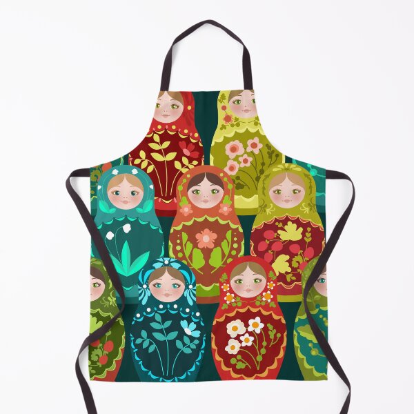 Item preview, Matryoshka Doll Pattern designed and sold by Bethany Gustafson.