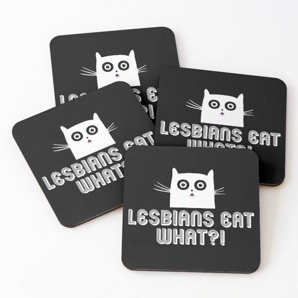 Item preview, LESBIANS EAT WHAT?! designed and sold by SquareClub.