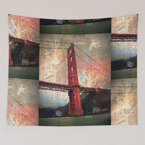 Item preview, Golden Gate Bridge Art designed and sold by Nora Murphy.