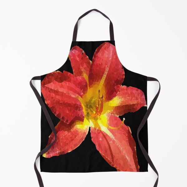 Item preview, Red Volunteer Day Lily Triangle designed and sold by After 10 POD Designs.