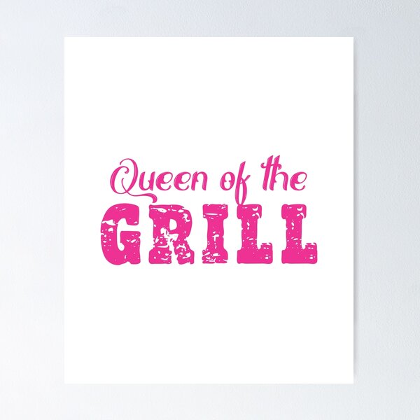 Item preview, Queen of the grill, BBQ apron for women designed and sold by MalikaBela.