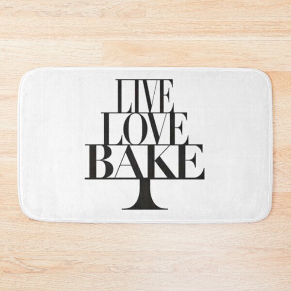 Item preview, Live. Love. Bake.  designed and sold by DoodleDashCollective.