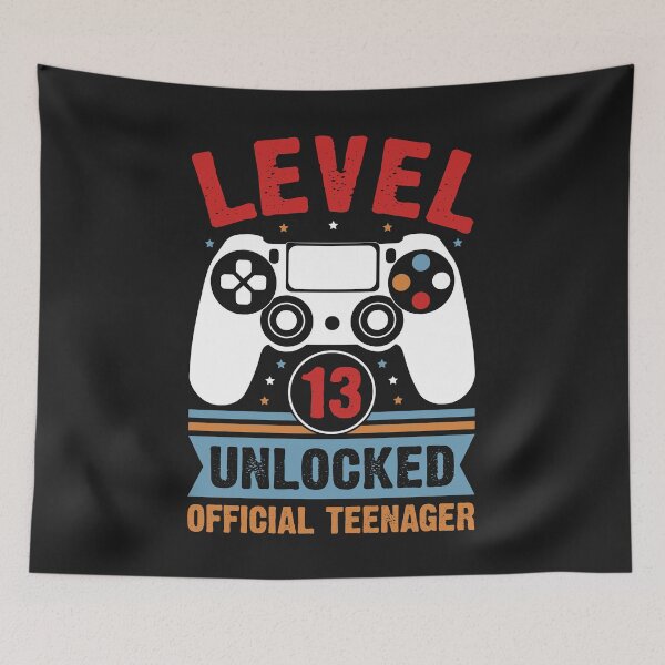 Item preview, Level 13 Unlocked Official Teenager designed and sold by Best Designer.