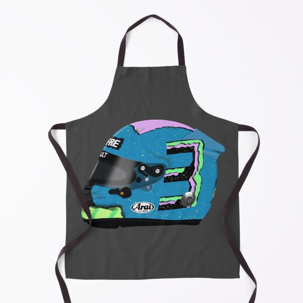 Item preview, Daniel Ricciardo - 2019 Helmet Left side (no text) designed and sold by JageOwen.