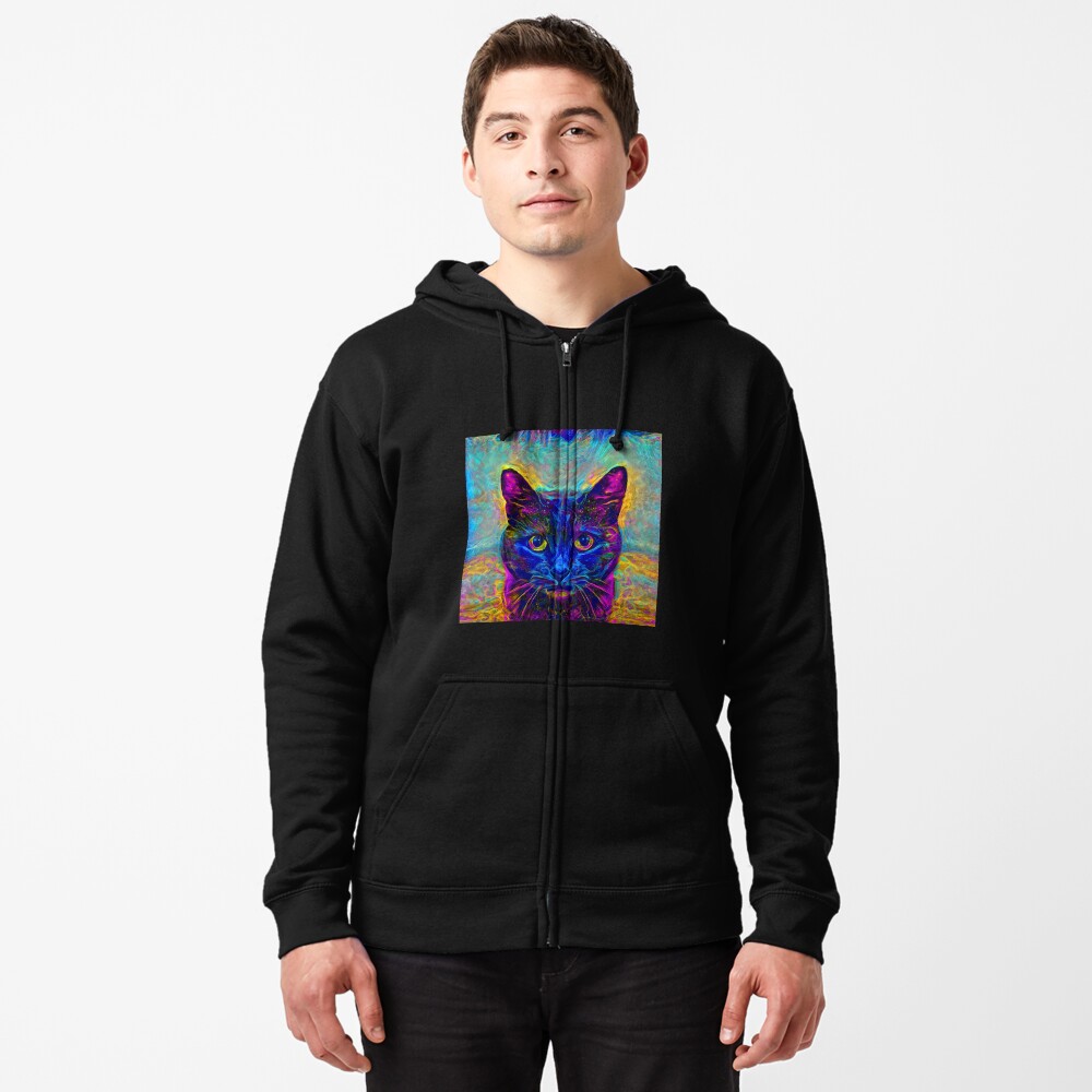 Item preview, Zipped Hoodie designed and sold by blackhalt.