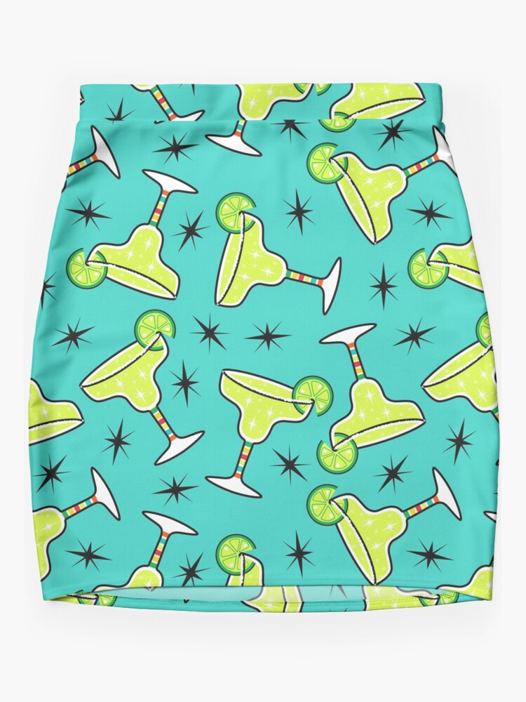 Thumbnail 3 of 4, Mini Skirt, Margarita Time designed and sold by Andi Bird.