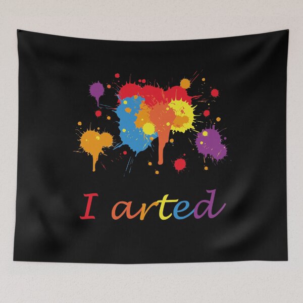 Item preview, I Arted Funny Splashes Gift designed and sold by Designworking.