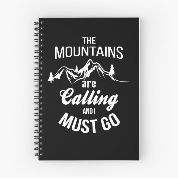 Item preview, The Mountains Are Calling And I Must Go designed and sold by aeedesign.