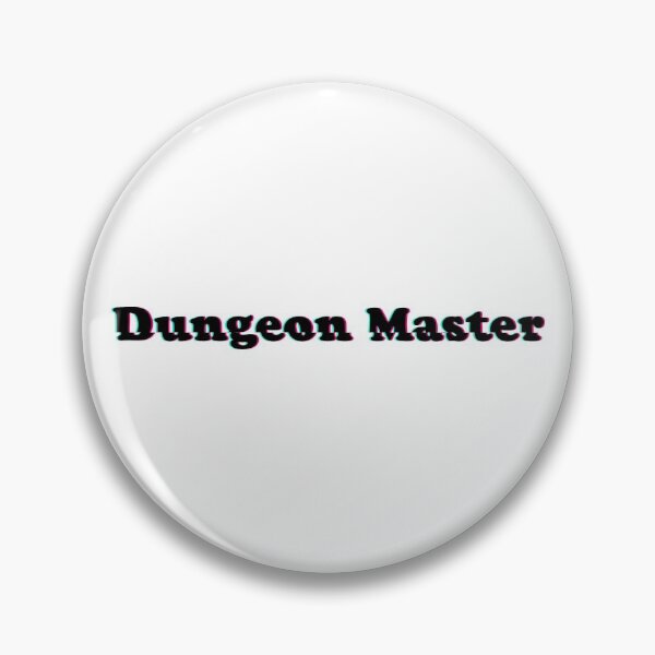 Item preview, Dungeon Master - Glitch Style designed and sold by DoodleDashCollective.