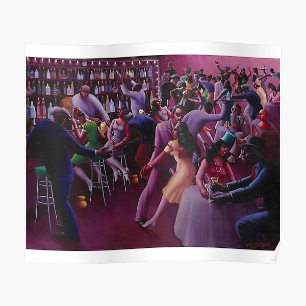 Nightlife - Archibald John Motley Jr Poster