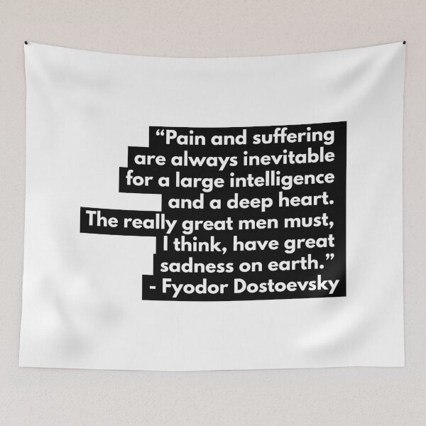 Item preview, Fyodor Dostoevsky Quote designed and sold by EvolutionWisdom.