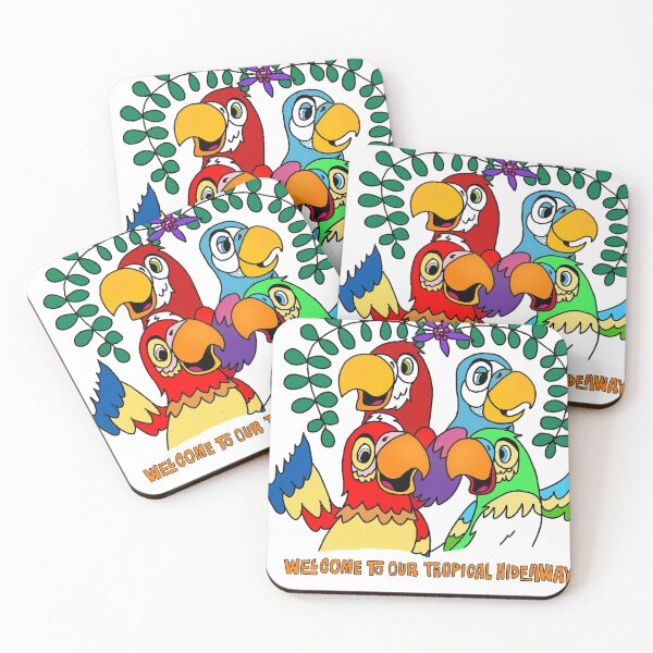 Item preview, Enchanted Tiki Room birds quote designed and sold by LakenAlexander.