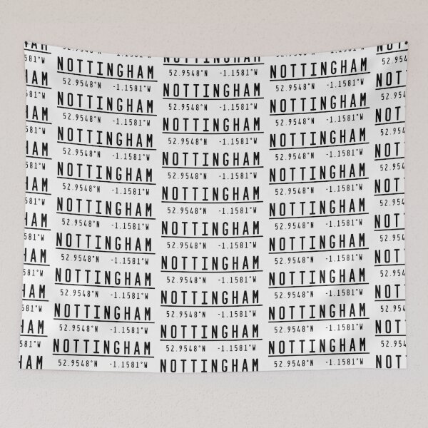 Item preview, Nottingham city Coordinates designed and sold by ElevenGraphics.
