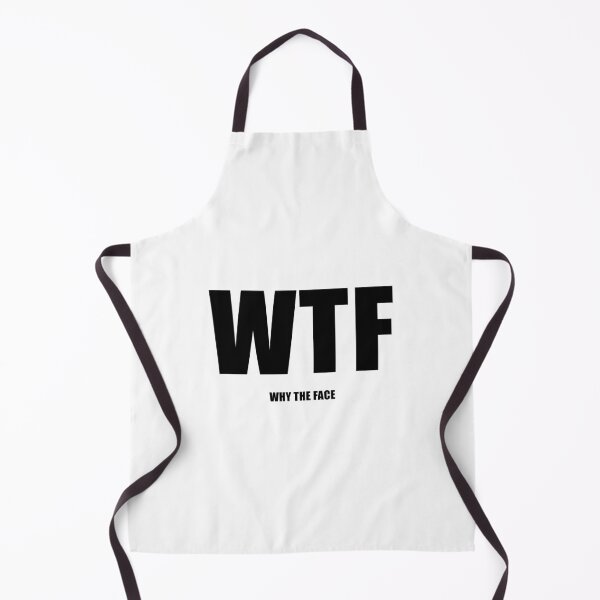 Item preview, WTF: Why The Face designed and sold by quoteedesigns.