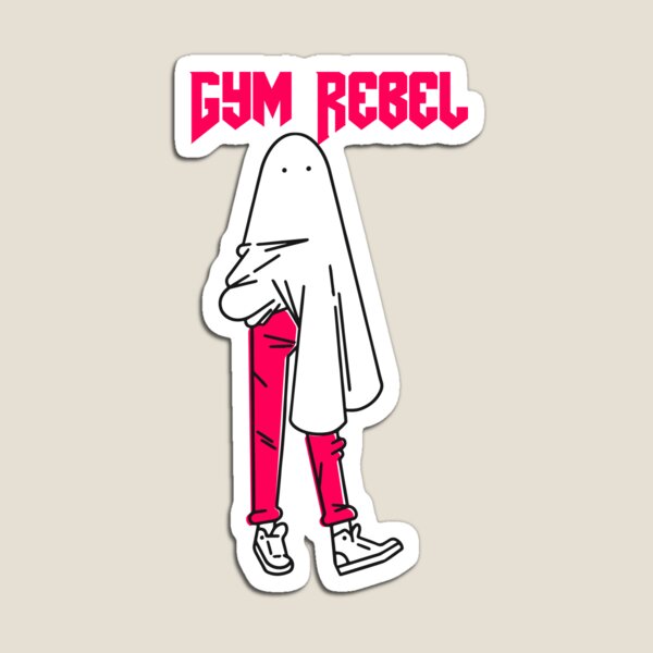 Item preview, Gym Rebel ghost  designed and sold by Got-Ya-Bak.