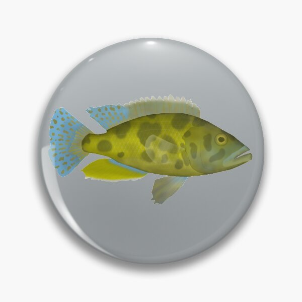 Artikelvorschau, Livingstons Buntbarsch entworfen und verkauft von fishfolkart.