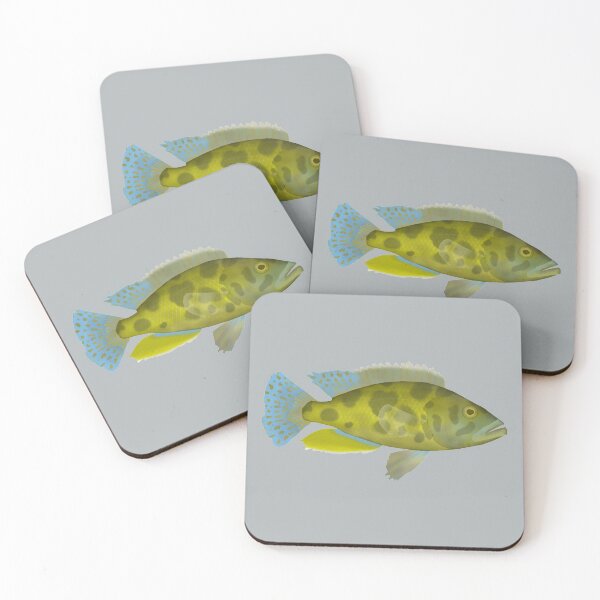Artikelvorschau, Livingstons Buntbarsch entworfen und verkauft von fishfolkart.