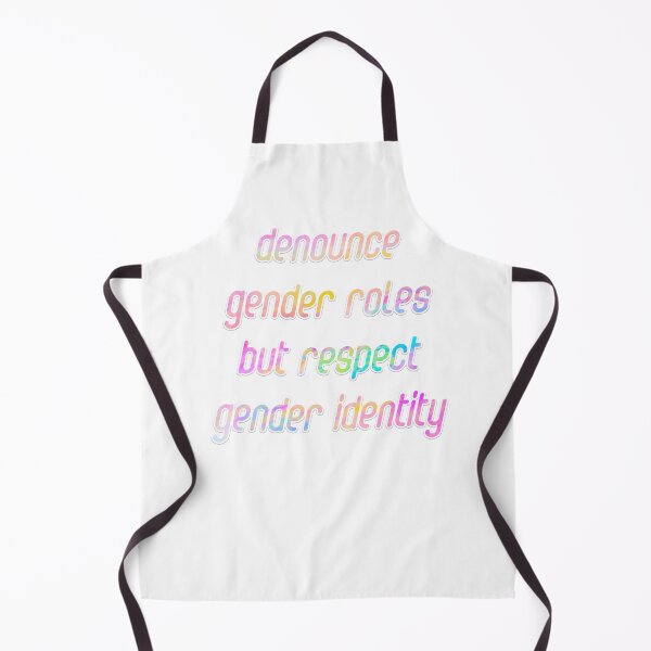 Item preview, denounce gender roles but respect gender identity designed and sold by ohdaintyduck.
