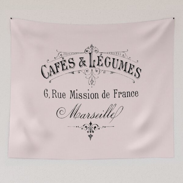 Item preview, French Typography - Cafe designed and sold by ZvekiVintage.