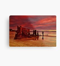 "Lauderdale Dawn" Metal Print