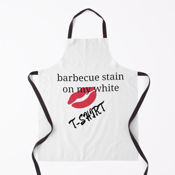 Aperçu de l'œuvre Barbeque Stain on My White Tee Shirt T-shirt ajusté créée et vendue par moustafa7155.