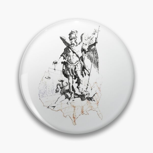 Item preview, St Michael the Archangel Saving America designed and sold by neteor.