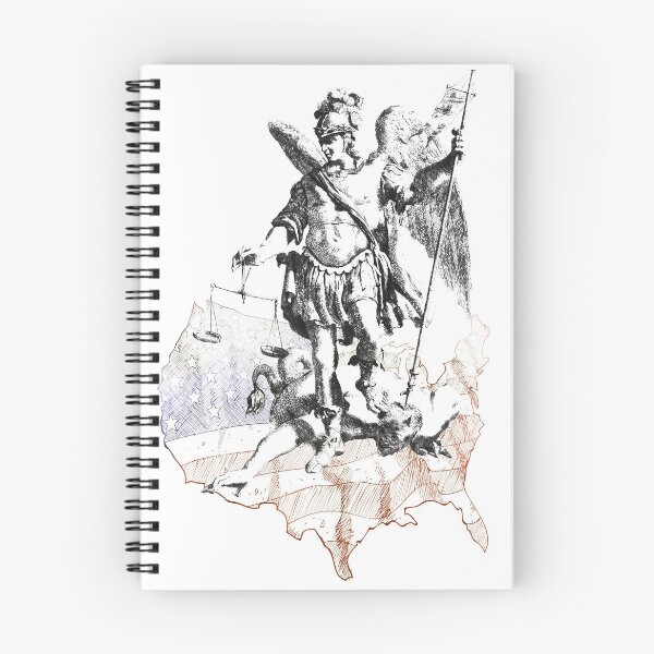 Item preview, St Michael the Archangel Saving America designed and sold by neteor.