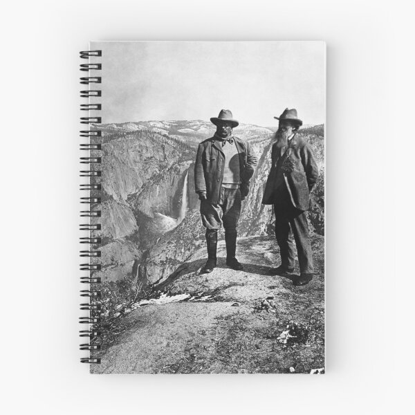 Item preview, Teddy Roosevelt and John Muir - Glacier Point Yosemite Valley - 1903 designed and sold by warishellstore.