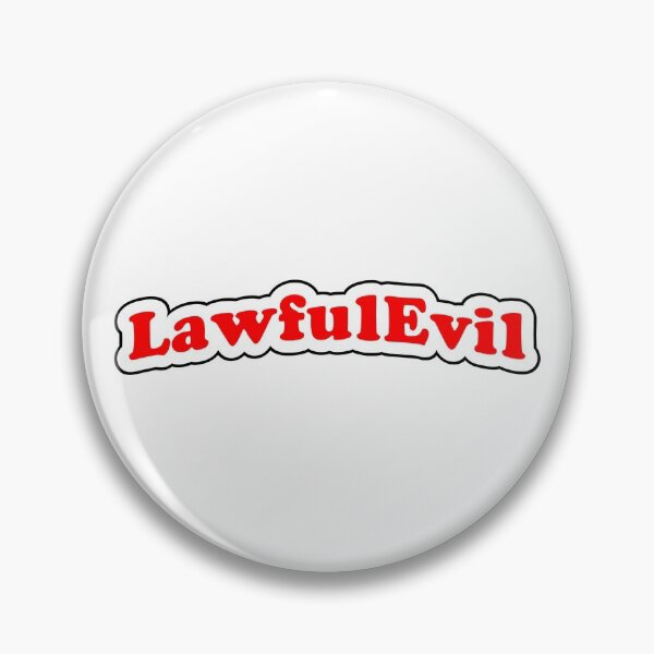 Item preview, Lawful Evil designed and sold by DoodleDashCollective.