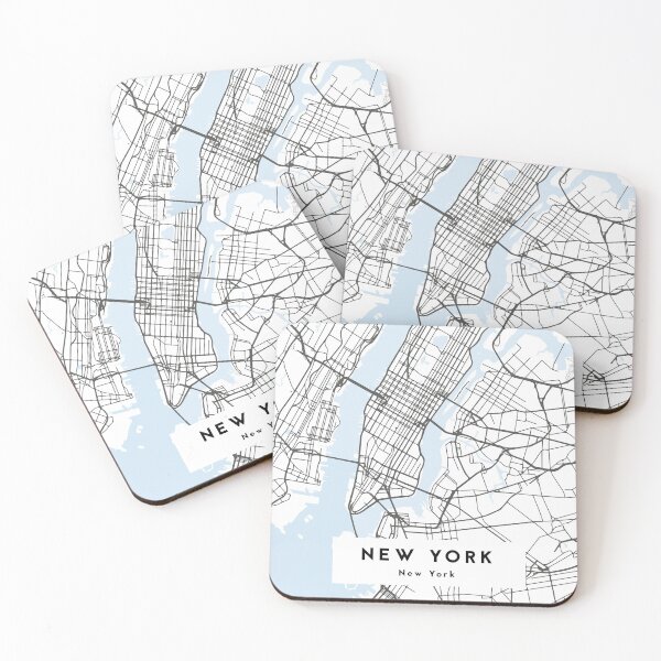 Item preview, New York Map  designed and sold by Rebecca Li.