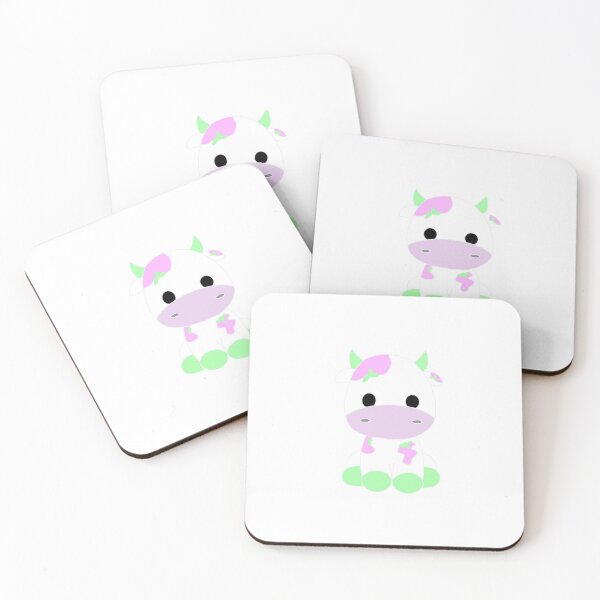 Item preview, “Strawberry Cow” Sticker designed and sold by thestickerboard.