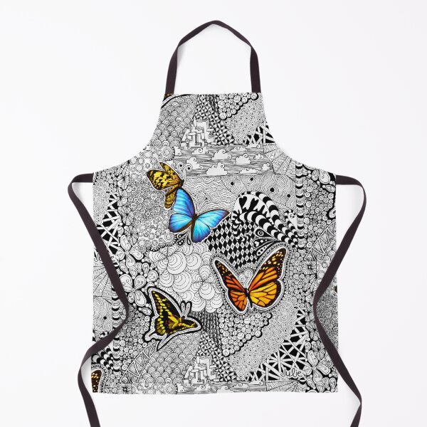 Item preview, Doodle Art with Butterflies designed and sold by Julie Erin Designs.