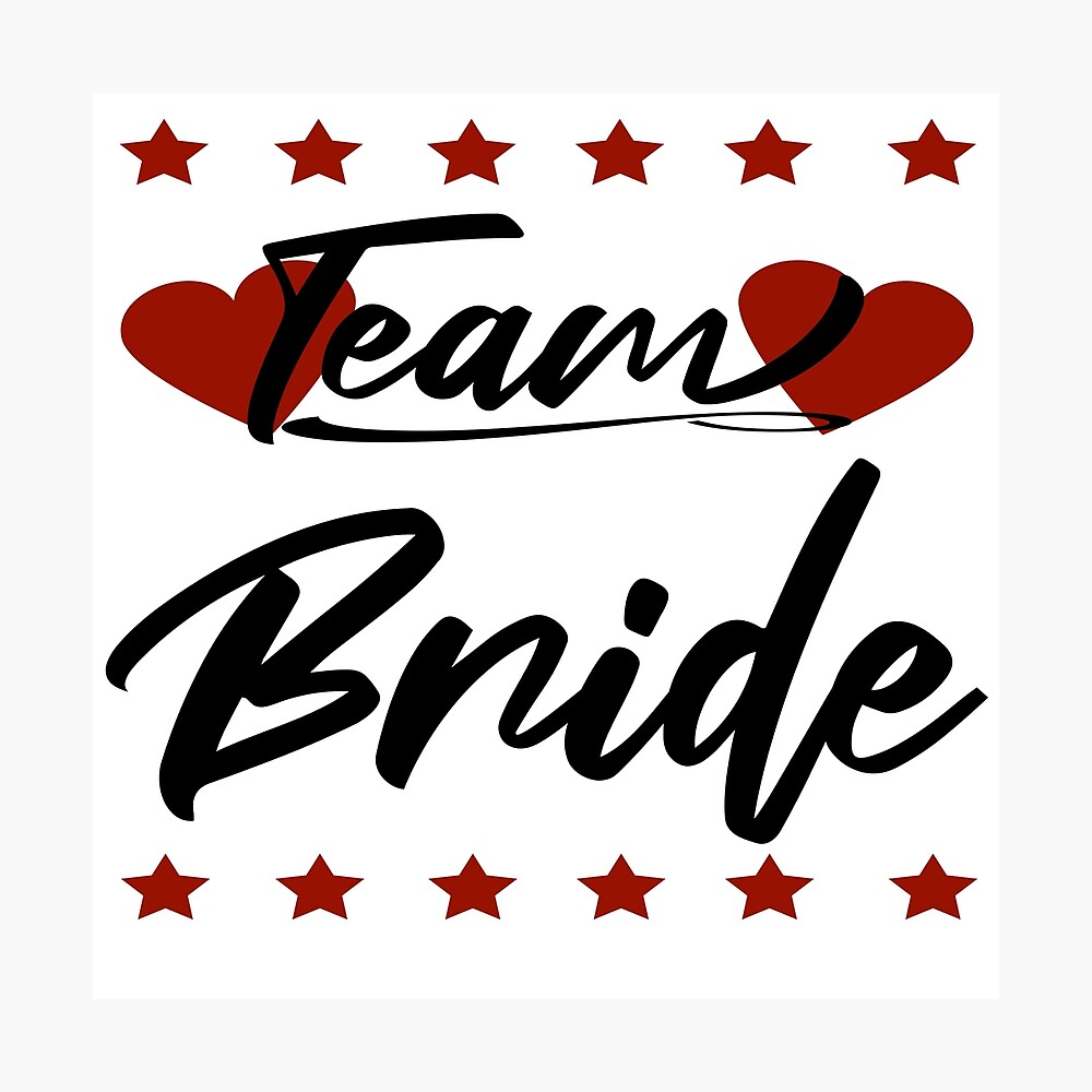 team bride outfits