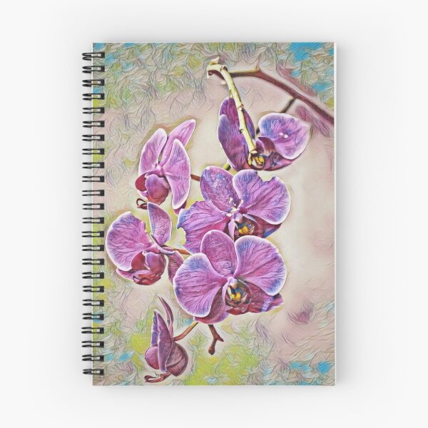 Item preview, Cluster of Purple Orchids designed and sold by ReneeKennedy.
