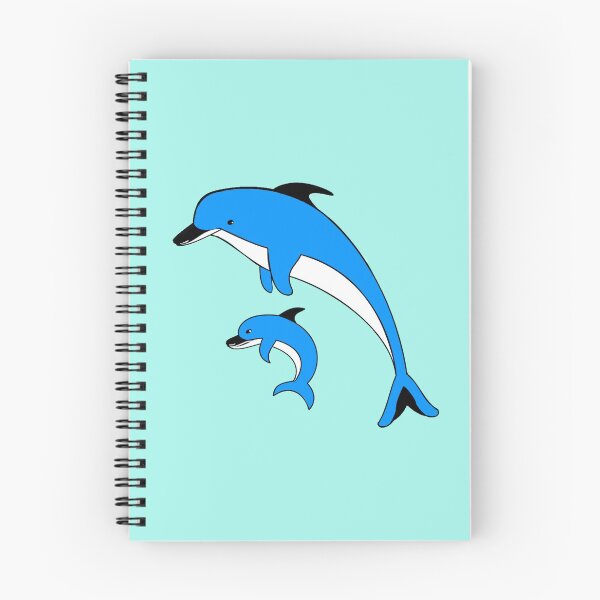 Item preview, blue dolphin and cub designed and sold by loiret1958.