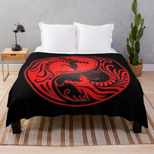 Item preview, Yin Yang Dragons Red and Black designed and sold by JeffBartels.