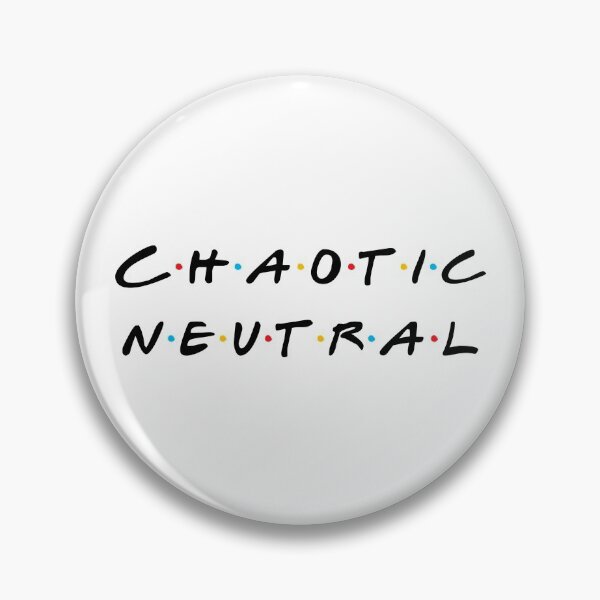 Item preview, Chaotic Neutral - 90s Style! designed and sold by DoodleDashCollective.