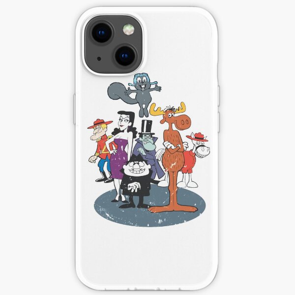 Rocky and Bullwinkle and Friends iPhone Soft Case