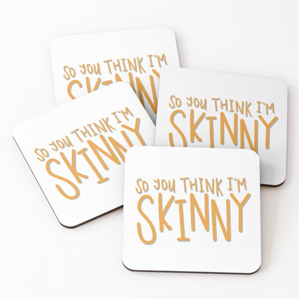 Item preview, So you think I’m skinny designed and sold by Sarah Trimble.