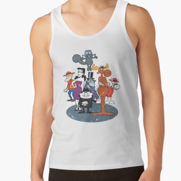 Rocky and Bullwinkle and Friends Tank Top