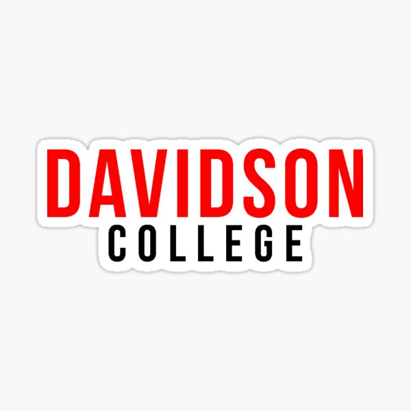 Davidson College Sticker