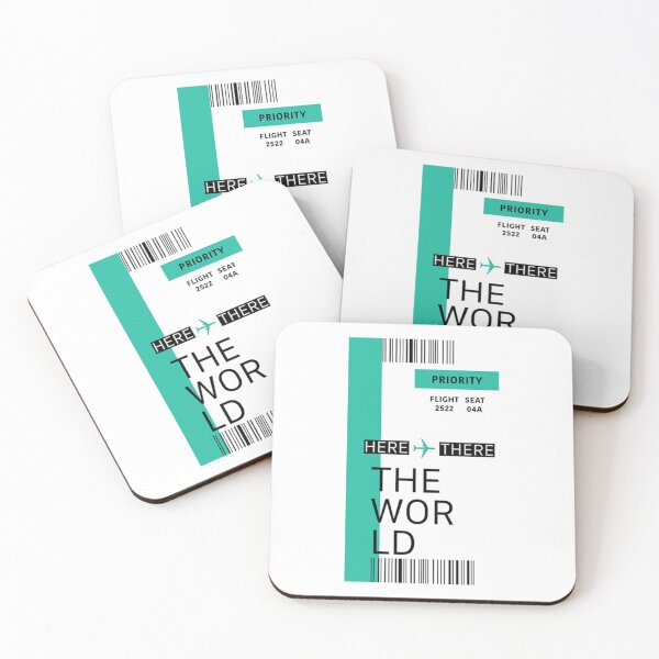 Item preview, World Boarding Pass designed and sold by Allison Welch.
