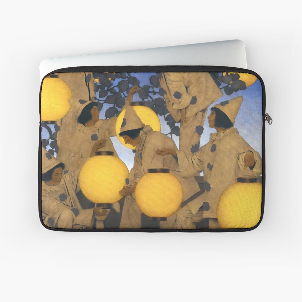 The Lantern Bearers - Maxfield Parrish Laptop Sleeve